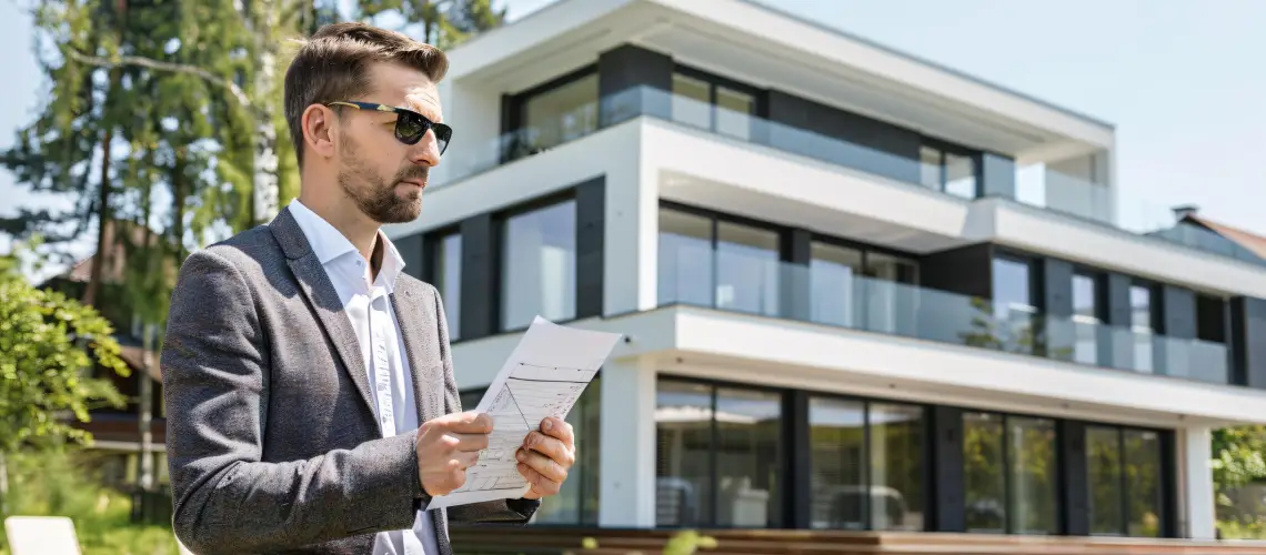 Independent property valuer in Canberra conducting residential property assessment